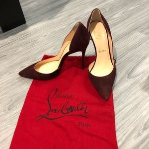 Christian Louboutin sued pointed toe pumps